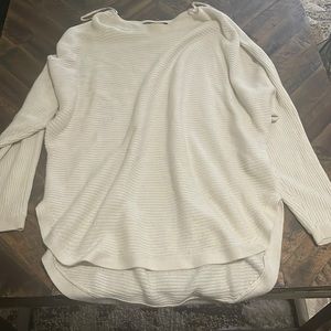 Thin women’s sweater brand is cotton on size is women’s small color is cream